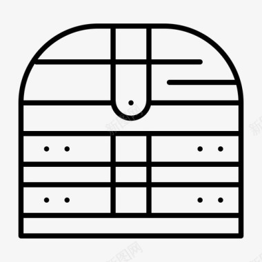 爱尔兰箱钱安全图标图标