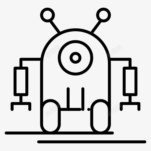 人类机器人技术图标svg_新图网 https://ixintu.com 人类 技术 机器人 网络界面feb集合v4