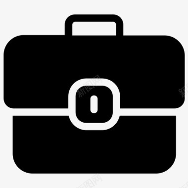 公文包商务包随身行李图标图标