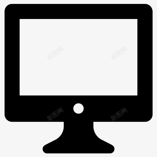 imac计算机设备图标svg_新图网 https://ixintu.com imac pc 屏幕 计算机 设备