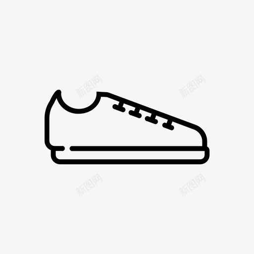 鞋衣服时装图标svg_新图网 https://ixintu.com 时装 衣服 鞋 鞋子 鞋类