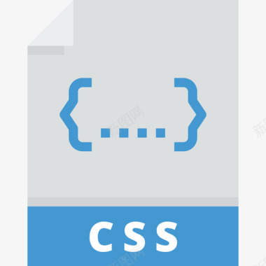 Css文件和文件夹15平面图标图标