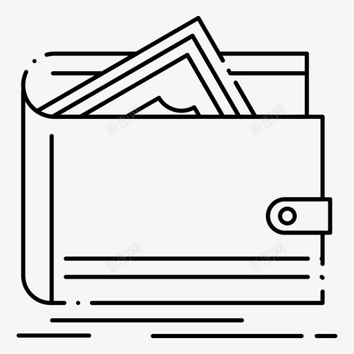 钱包现金金融图标svg_新图网 https://ixintu.com 2月 v4 个人 收集 现金 界面 网页 金融 金钱 钱包