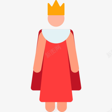 女王皇室象形图2颜色图标图标