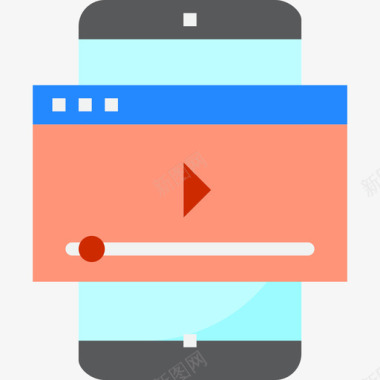 视频播放器智能手机功能4平板图标图标