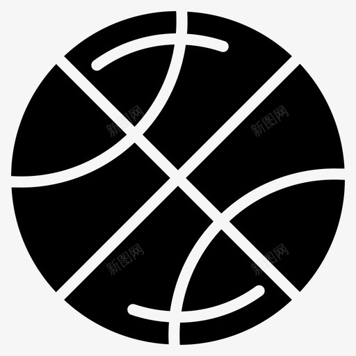 篮球装备运动图标svg_新图网 https://ixintu.com 篮球 装备 运动 运动装备glyphsolid