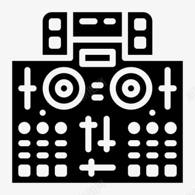 dj控制器音频音乐图标图标