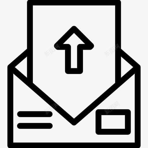 电子邮件收件箱新电子邮件图标svg_新图网 https://ixintu.com 发送 收件箱 电子邮件