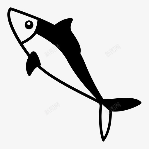 沙丁鱼动物鱼图标svg_新图网 https://ixintu.com 动物 手绘沙丁鱼 沙丁鱼 食物 鱼