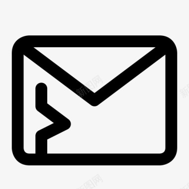 感染邮件邮件垃圾邮件图标图标