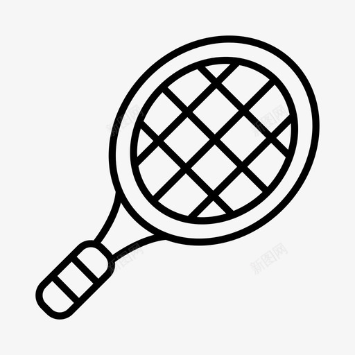 网球拍老年人爱好图标svg_新图网 https://ixintu.com 爱好 网球拍 老年人 老年人运动 运动 退休