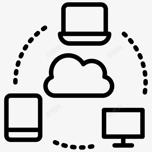 计算机连接性云连接性云技术图标svg_新图网 https://ixintu.com 云计算 共享 图标 局域网 技术 收集 数据 线路 计算机 连接