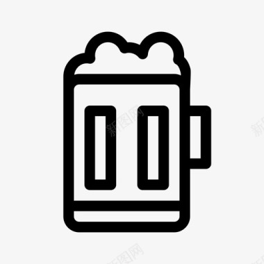 采购产品啤酒啤酒杯啤酒图标图标
