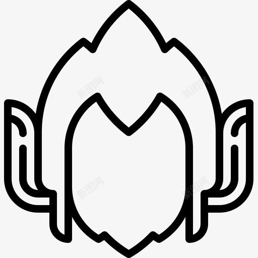 WIGWIGS线性图标svg_新图网 https://ixintu.com WIG WIGS 线性