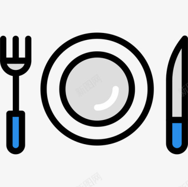 晚餐慈善46正色图标图标