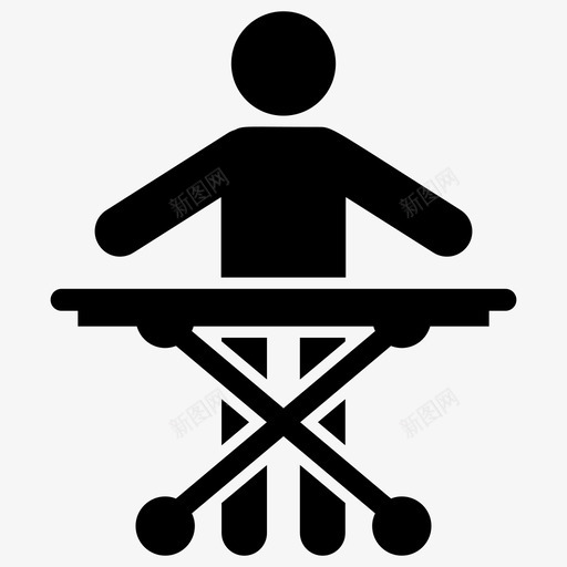 钢琴家艺术家键盘音乐图标svg_新图网 https://ixintu.com 形图 摇滚 明星 艺术家 象形 钢琴家 键盘 音乐 音乐家