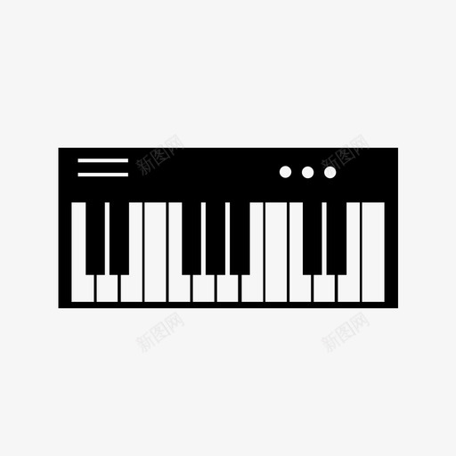 钢琴古典音乐音乐会图标svg_新图网 https://ixintu.com 古典音乐 旋律 设备 钢琴 键盘 音乐 音乐会