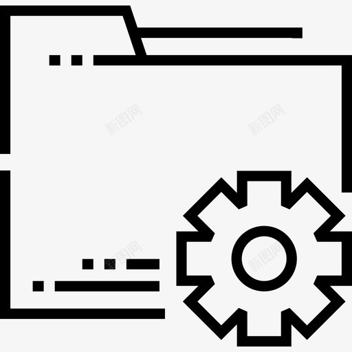 文件夹战略管理4线性图标svg_新图网 https://ixintu.com 战略管理 文件夹 线性