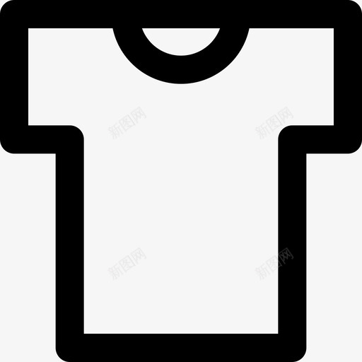 T恤26号健身房直线型图标svg_新图网 https://ixintu.com 26号健身房 T恤 直线型