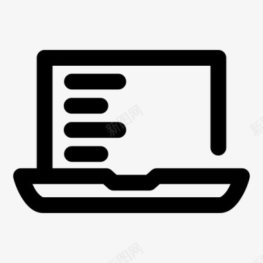 电脑cpu显示器图标图标