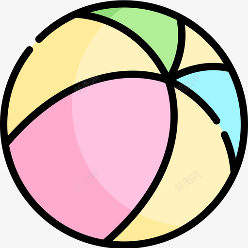 球婴儿淋浴5线性颜色图标svg_新图网 https://ixintu.com 婴儿 淋浴 线性 颜色