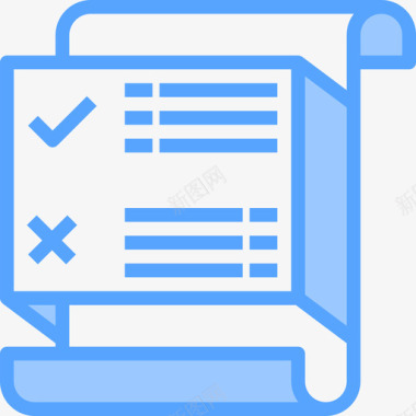 文件文件和36号文件蓝色图标图标