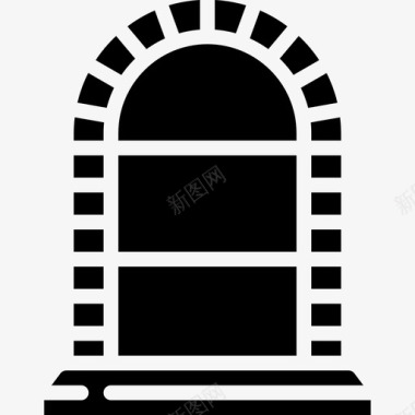 窗建筑窗2填充图标图标