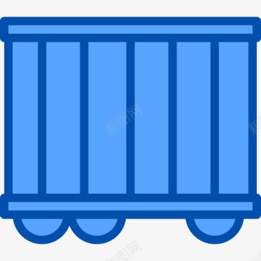 货车运输111蓝色图标图标