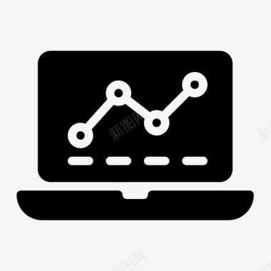 搜索引擎优化分析图表互联网图标图标