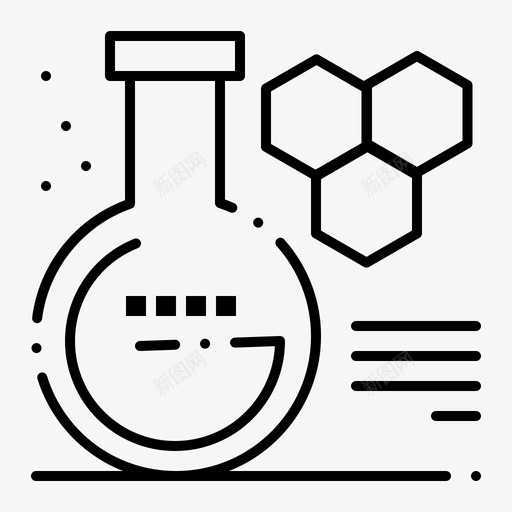 化学化学实验室教育图标svg_新图网 https://ixintu.com 佛罗伦萨烧瓶 化学 化学实验室 教育 网络界面2月收集v4