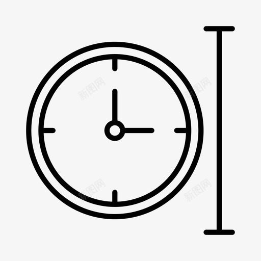 尺码时间小时时间设置图标svg_新图网 https://ixintu.com 小时 尺码 手表 时间 设置