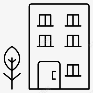 房子建筑物地标图标图标