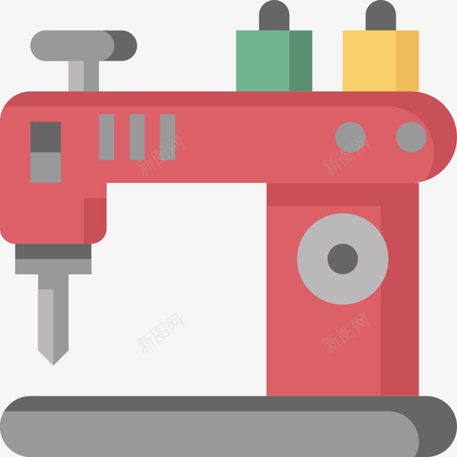 缝纫机家用电器12平板图标svg_新图网 https://ixintu.com 家用电器 平板 缝纫机