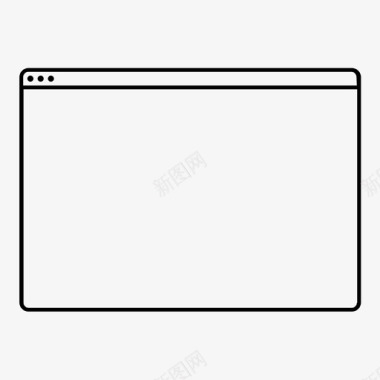 窗口浏览器计算机图标图标