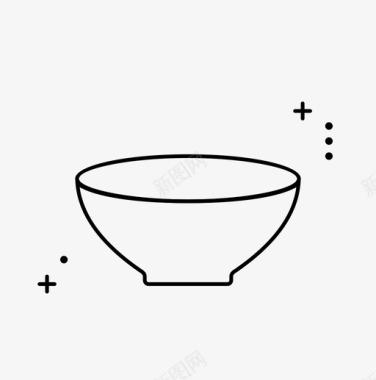 碗陶瓷盘子图标图标