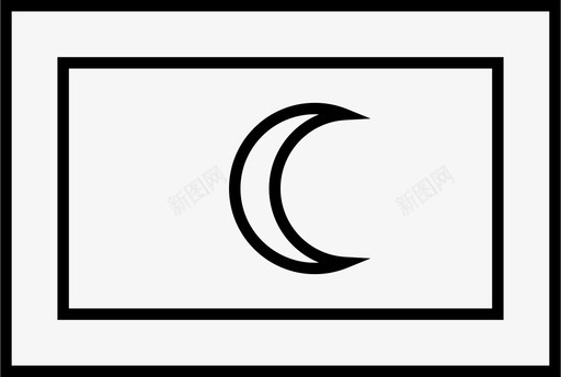 马尔代夫国旗图标图标