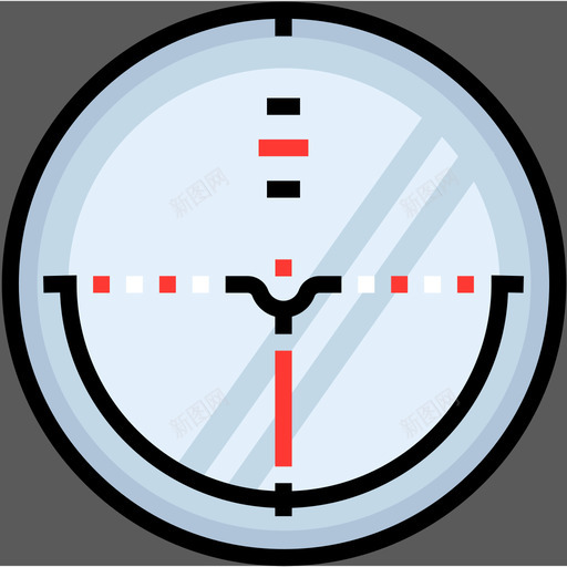 狙击手彩弹14线颜色图标svg_新图网 https://ixintu.com 彩弹 狙击手 颜色