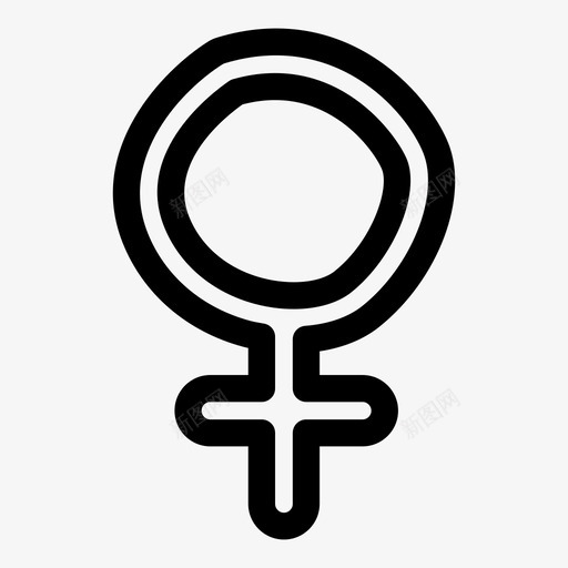 女人性别性别象征图标svg_新图网 https://ixintu.com 女人 性 性别 性别象征