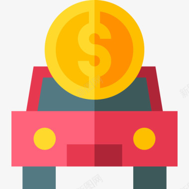 汽车贷款3单位图标图标