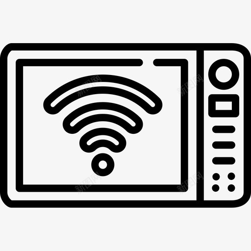 微波炉domotics8线性图标svg_新图网 https://ixintu.com domotics8 微波炉 线性