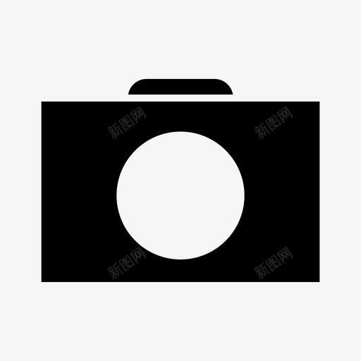 照相机捕获图像图标svg_新图网 https://ixintu.com 图像 字形图标工作 捕获 照片 照相机 肖像