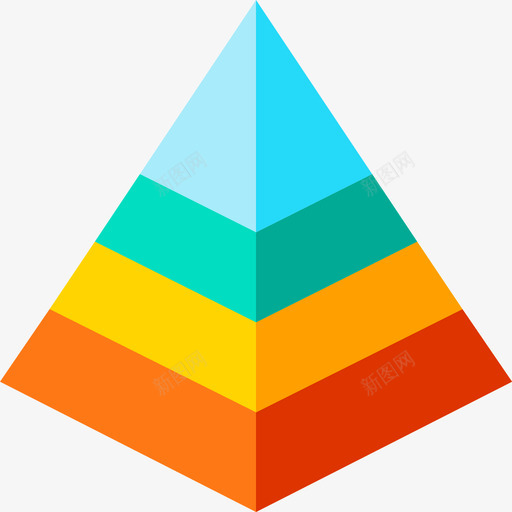 金字塔图项目管理15平面图图标svg_新图网 https://ixintu.com 平面图 金字塔图 项目管理15