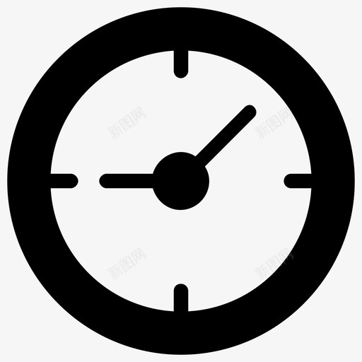 挂钟家用时钟分机计时器图标svg_新图网 https://ixintu.com 产品发布 分机计时器 家用时钟 挂钟 模块 演示字形图标 计时器