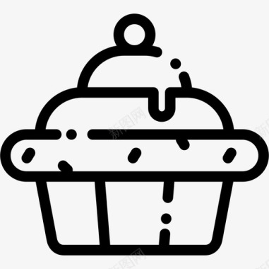 纸杯蛋糕糖果店11直营图标图标