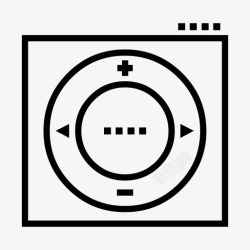 iPod媒体播放器ipodshuffle媒体播放器mp3图标高清图片