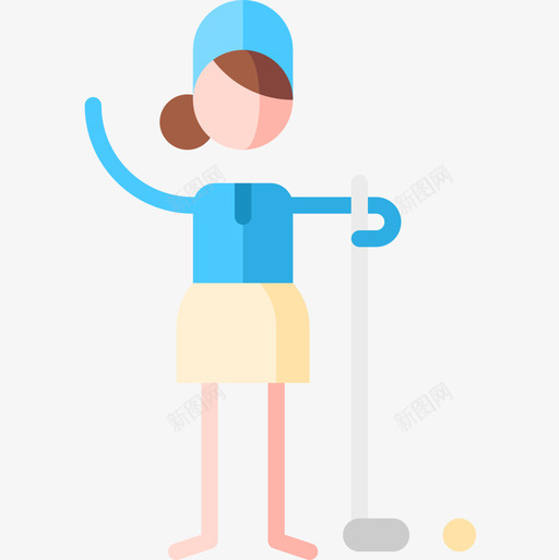 高尔夫球手高尔夫14持平图标svg_新图网 https://ixintu.com 持平 球手 高尔夫
