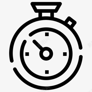 秒表酒店时间图标图标