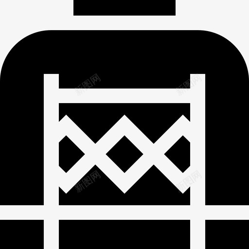 毛衣冬季37填充图标svg_新图网 https://ixintu.com 冬季 填充 毛衣