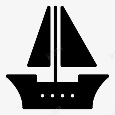 船航海水手图标图标