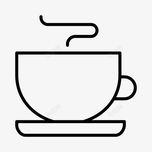 咖啡商务工作图标svg_新图网 https://ixintu.com 办公室 咖啡 商务 工作 茶歇
